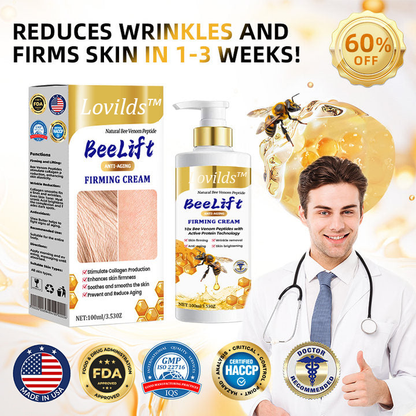 💐💞Lovilds™ BeeLift Anti-Aging Firming Cream,Address Crepe & Sagging(🔥74% Off for a Limited Time!)