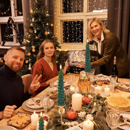 🔥 Early Christmas Sale  🌲Christmas Tree Flameless Taper Candle Lights with Remote Control