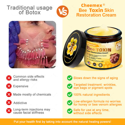 Made and Shipped from USA ✨ Cheemex® Bee Toxin Skin Restoration Cream ⏰ LAST DAY 80% OFF✨✨